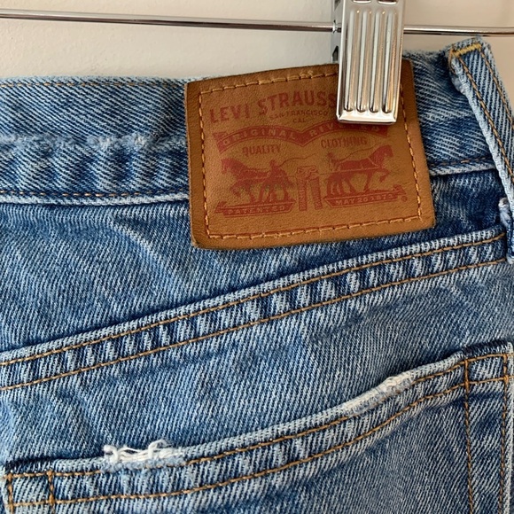 Levi's Light Blue Ankle Jeans - Picture 5 of 6